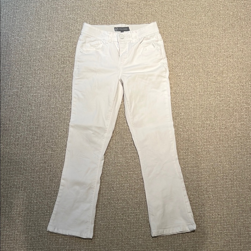White slightly Flared jeans